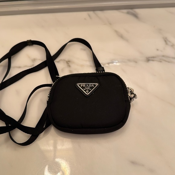 Prada Mini Coin Purse with Strap - Picture 1 of 3